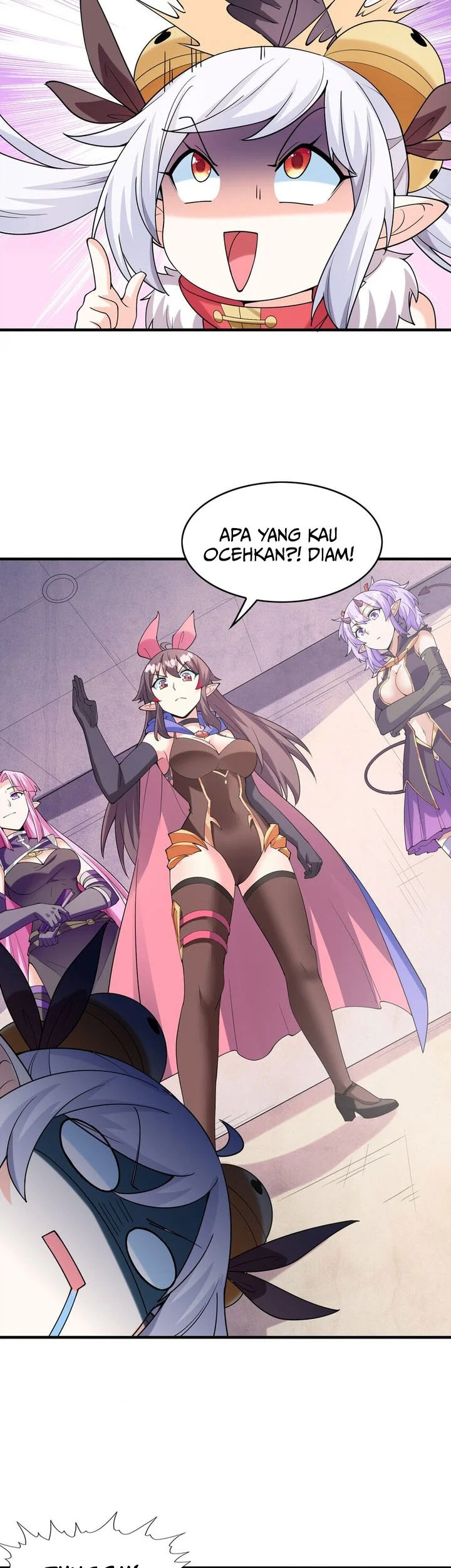 My Harem Is Entirely Female Demon Villains Chapter 92 - halaman 14