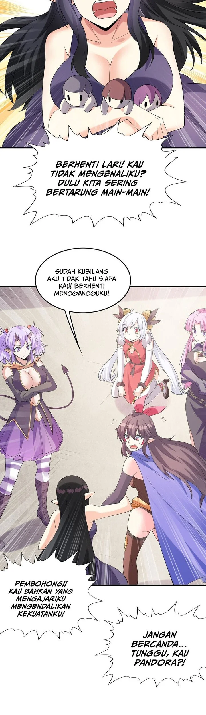 My Harem Is Entirely Female Demon Villains Chapter 92 - halaman 16