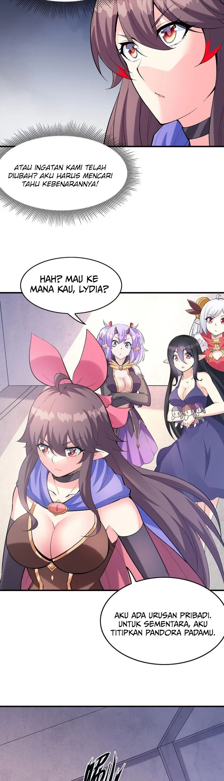 My Harem Is Entirely Female Demon Villains Chapter 92 - halaman 20