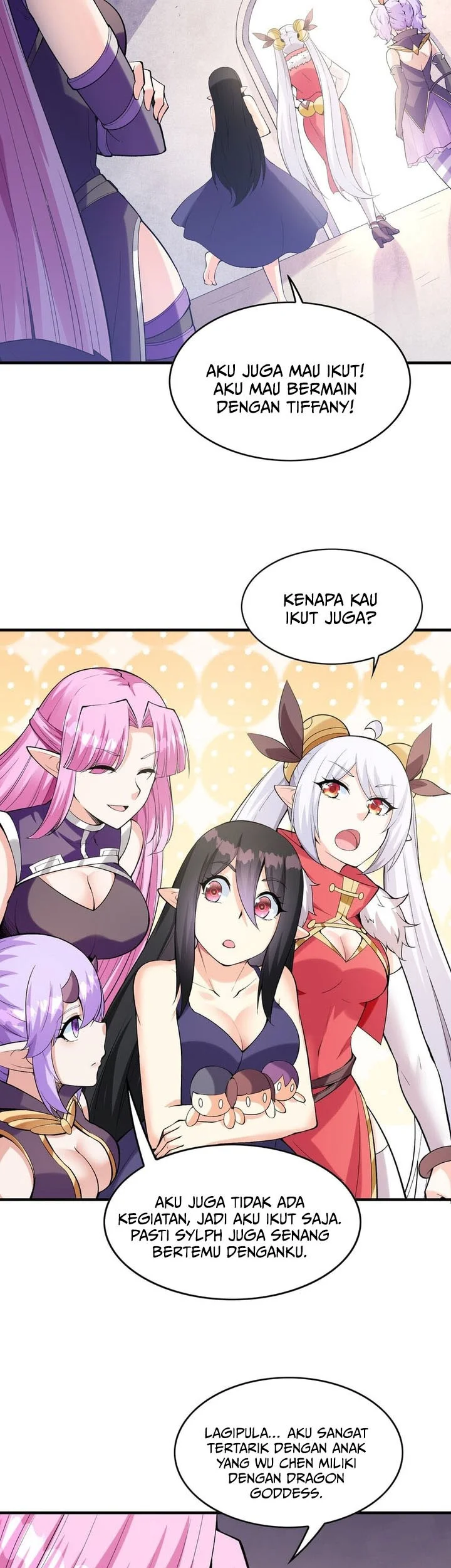 My Harem Is Entirely Female Demon Villains Chapter 92 - halaman 22