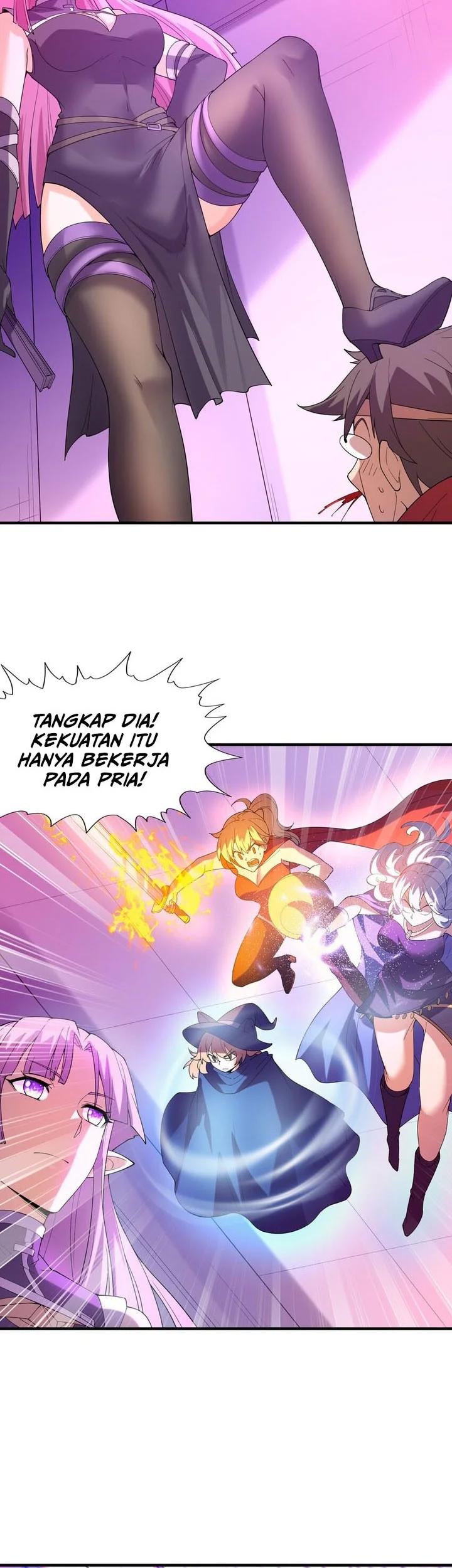 My Harem Is Entirely Female Demon Villains Chapter 92 - halaman 8