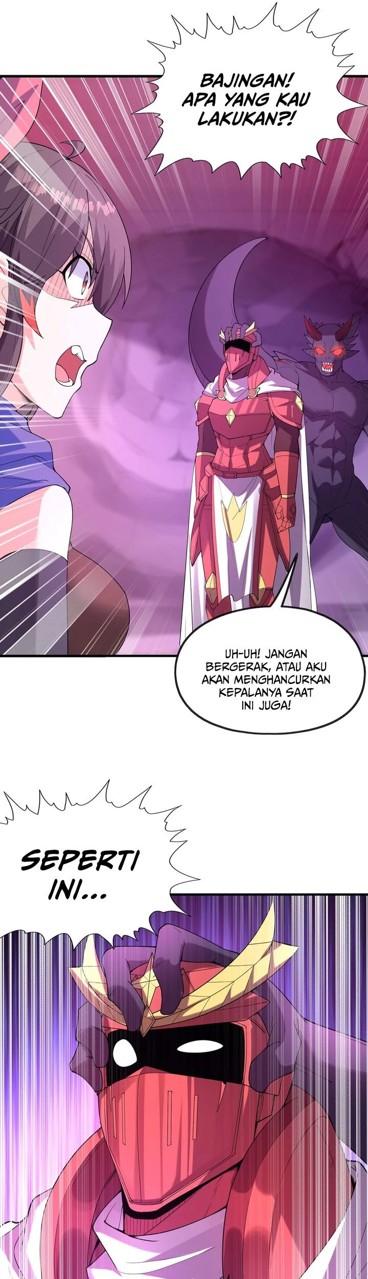 My Harem Is Entirely Female Demon Villains Chapter 93 - halaman 10