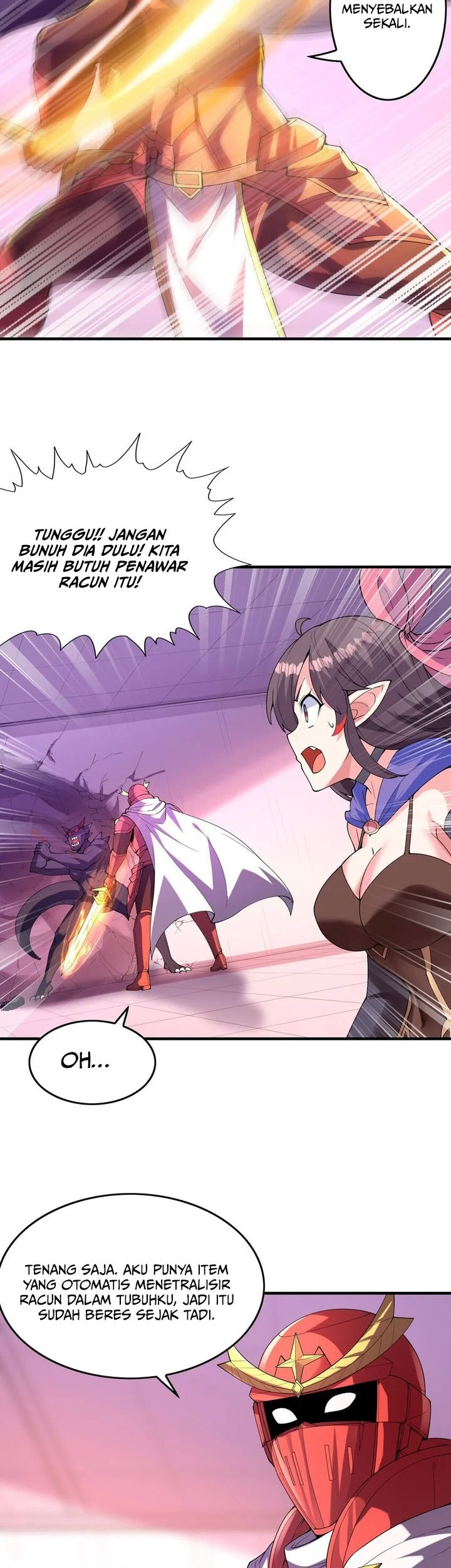 My Harem Is Entirely Female Demon Villains Chapter 93 - halaman 14