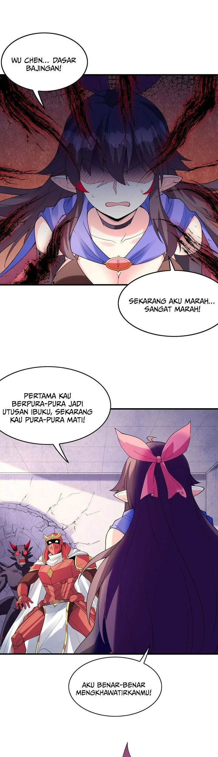 My Harem Is Entirely Female Demon Villains Chapter 93 - halaman 16
