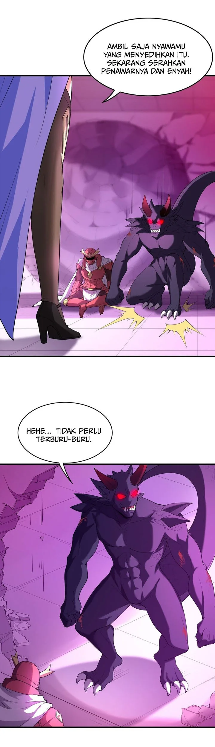My Harem Is Entirely Female Demon Villains Chapter 93 - halaman 8