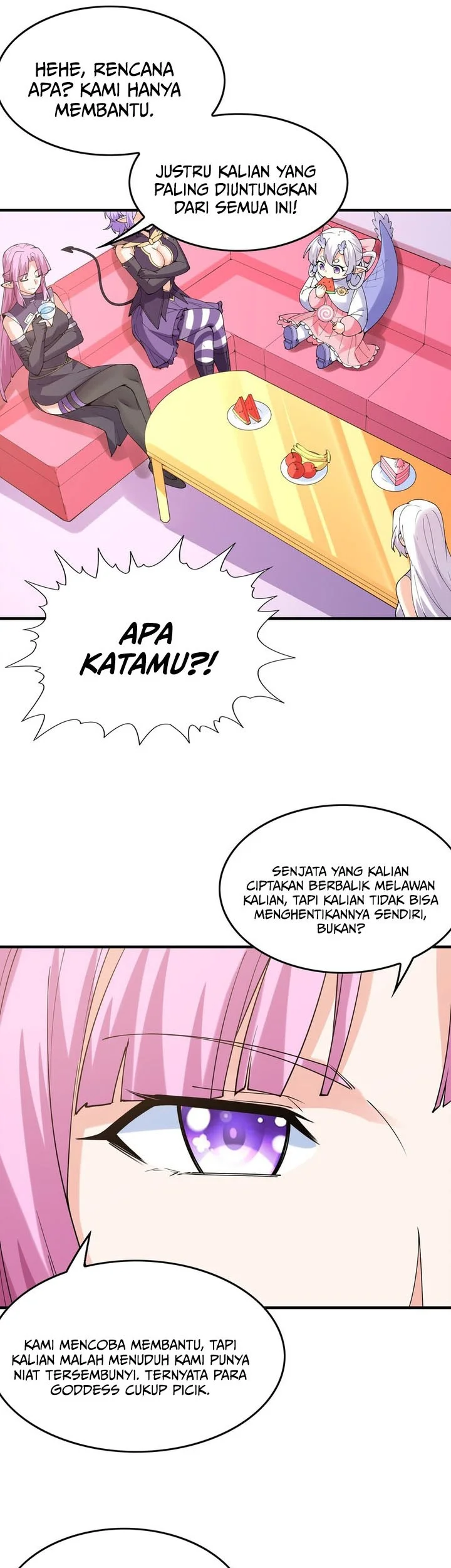 My Harem Is Entirely Female Demon Villains Chapter 95 - halaman 12