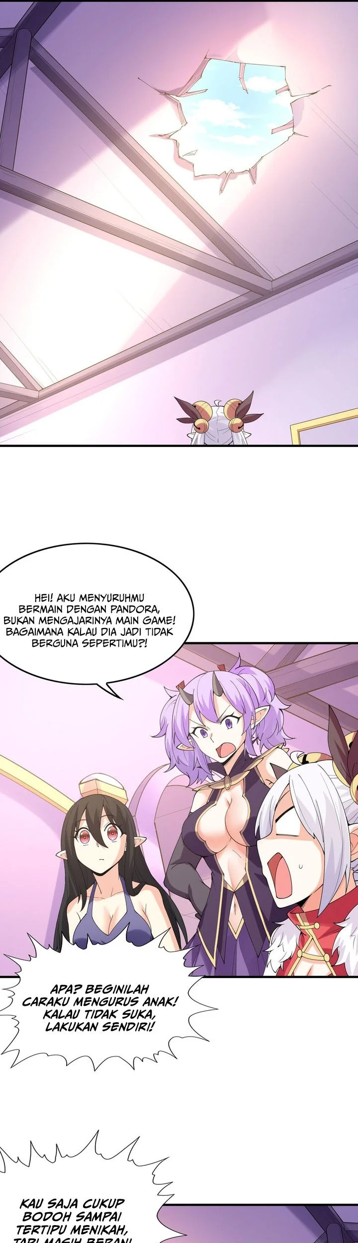 My Harem Is Entirely Female Demon Villains Chapter 95 - halaman 18