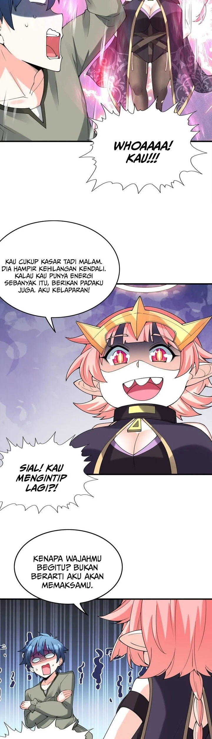 My Harem Is Entirely Female Demon Villains Chapter 95 - halaman 36