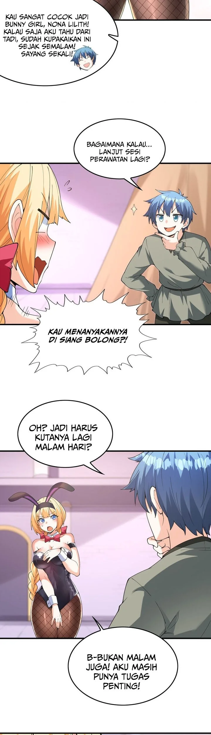 My Harem Is Entirely Female Demon Villains Chapter 95 - halaman 4