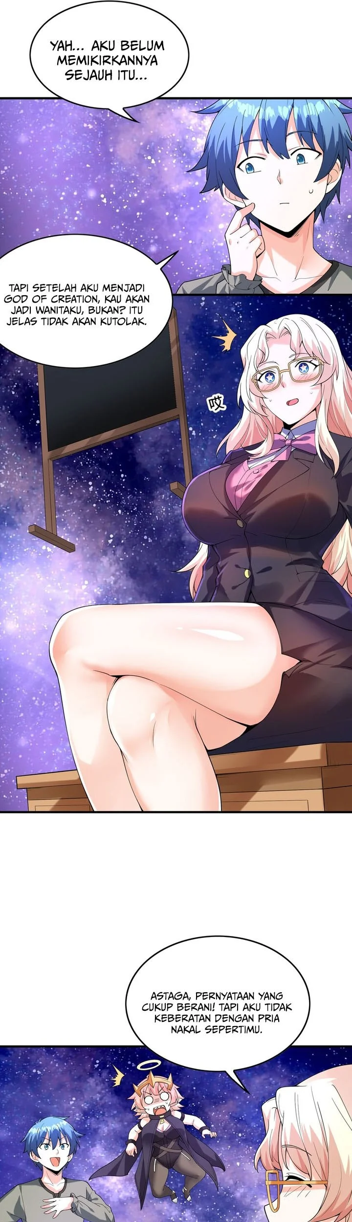 My Harem Is Entirely Female Demon Villains Chapter 96 - halaman 10