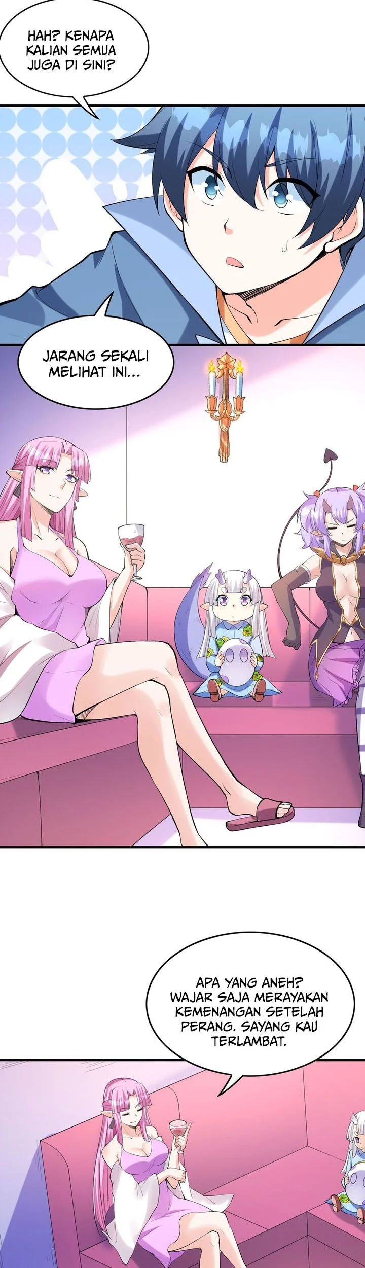 My Harem Is Entirely Female Demon Villains Chapter 96 - halaman 24