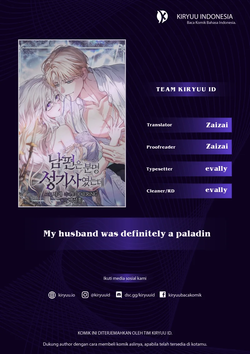 My Husband Was Definitely a Paladin Chapter 1 - halaman 2
