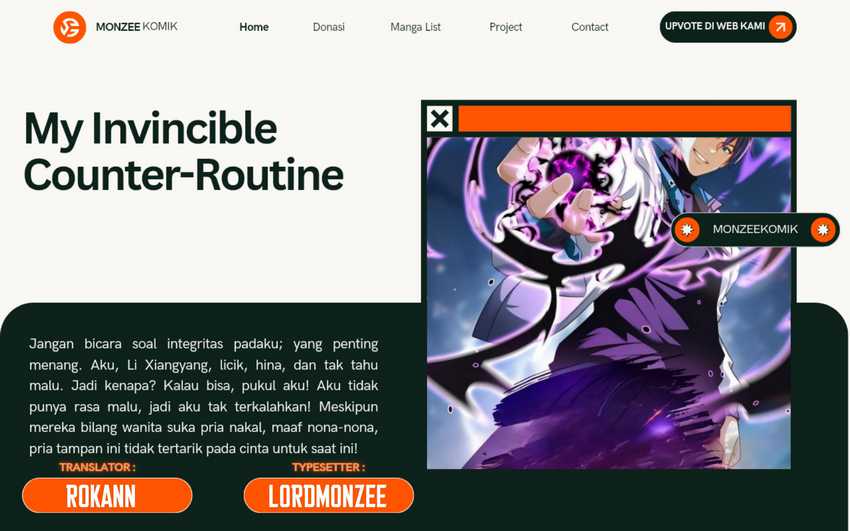 My Invincible Counter-Routine Chapter 8 - halaman 1