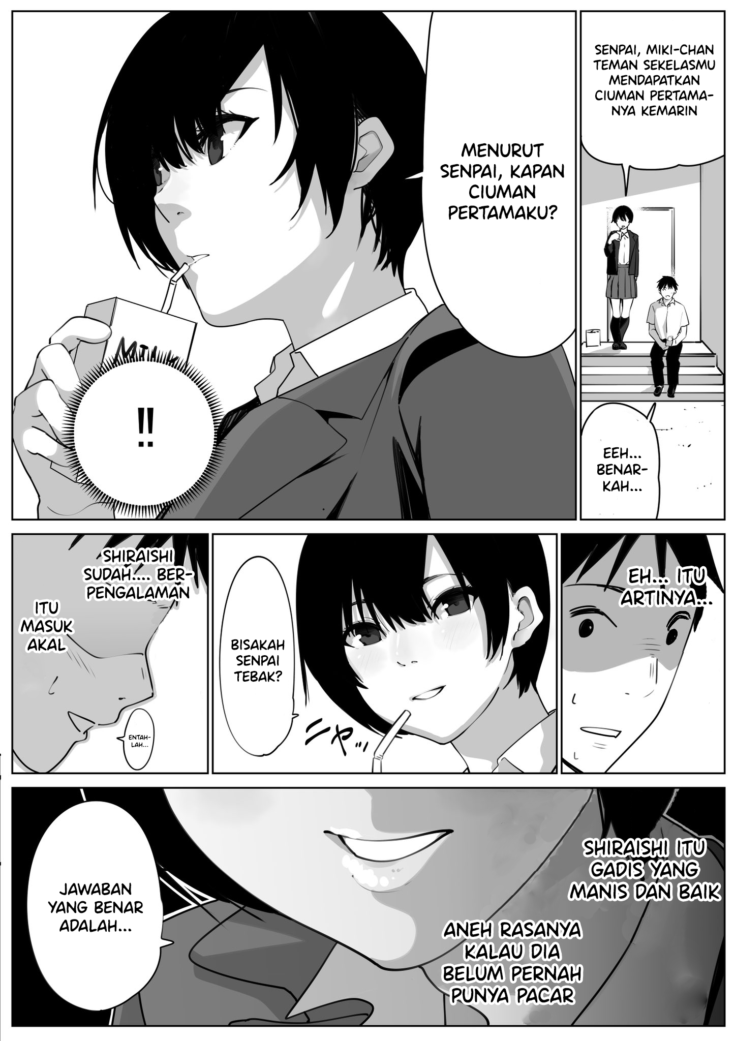 My Kouhai Girlfriend Likes Toying With My Emotions Chapter 0 - halaman 1