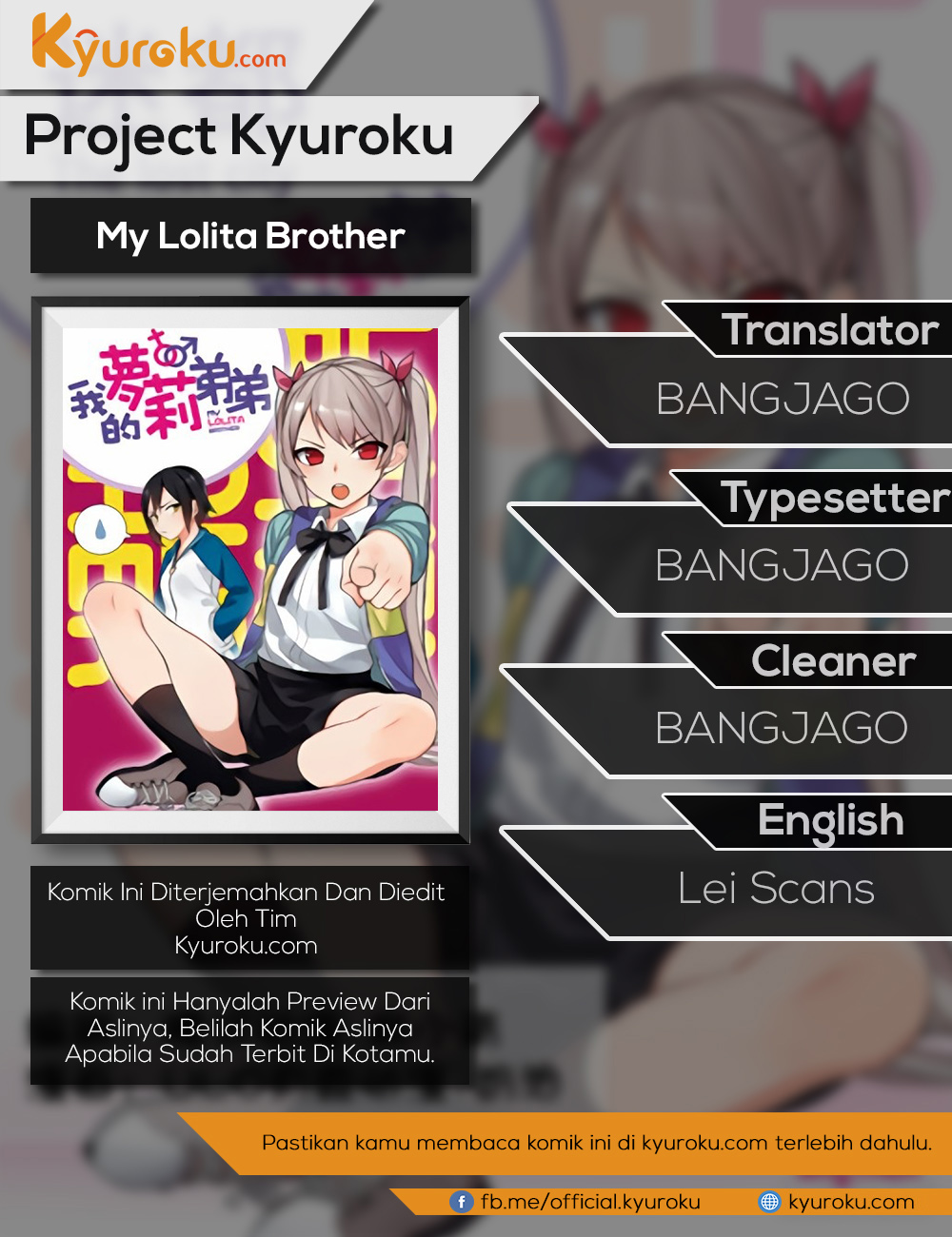 My Lolita Brother Chapter 9 - halaman 1