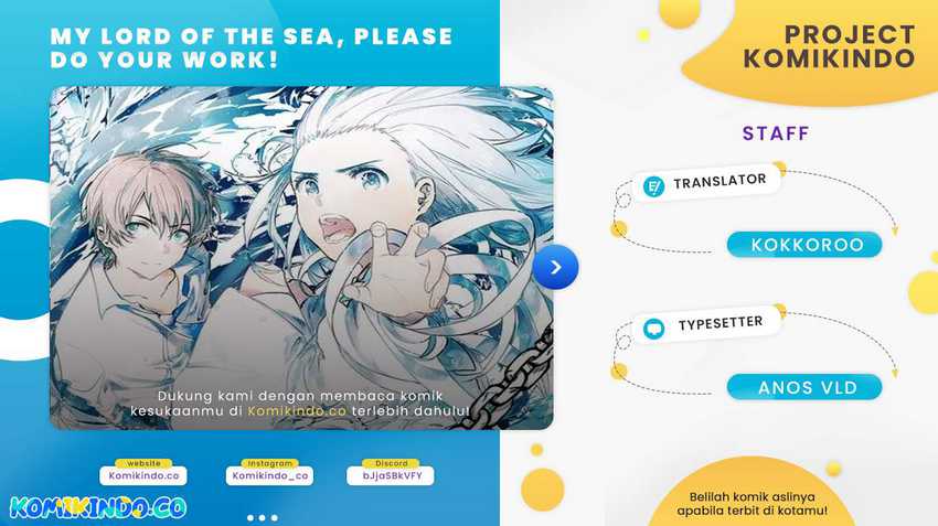 My Lord of the Sea, Please Do Your Work! Chapter 11 - halaman 1