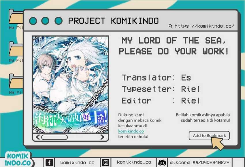 My Lord of the Sea, Please Do Your Work! Chapter 4 - halaman 1