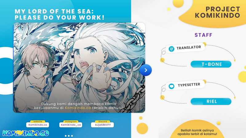 My Lord of the Sea, Please Do Your Work! Chapter 9 - halaman 1
