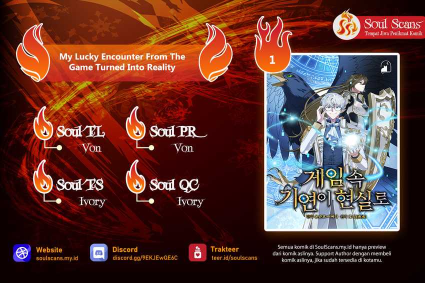 My Lucky Encounter From the Game Turned Into Reality Chapter 1 - halaman 1