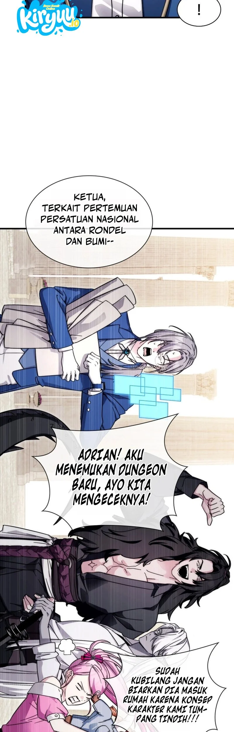 My Lucky Encounter From the Game Turned Into Reality Chapter 103 - halaman 5