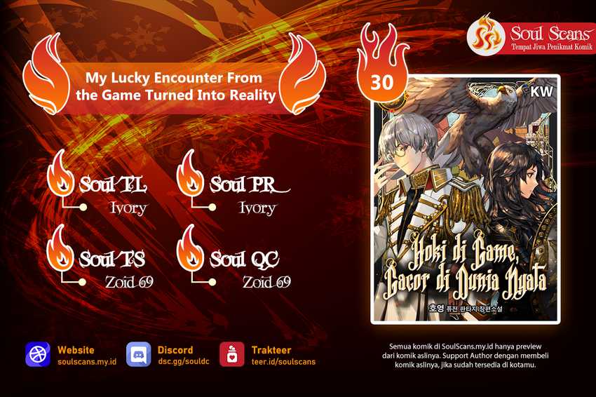 My Lucky Encounter From the Game Turned Into Reality Chapter 30 - halaman 1