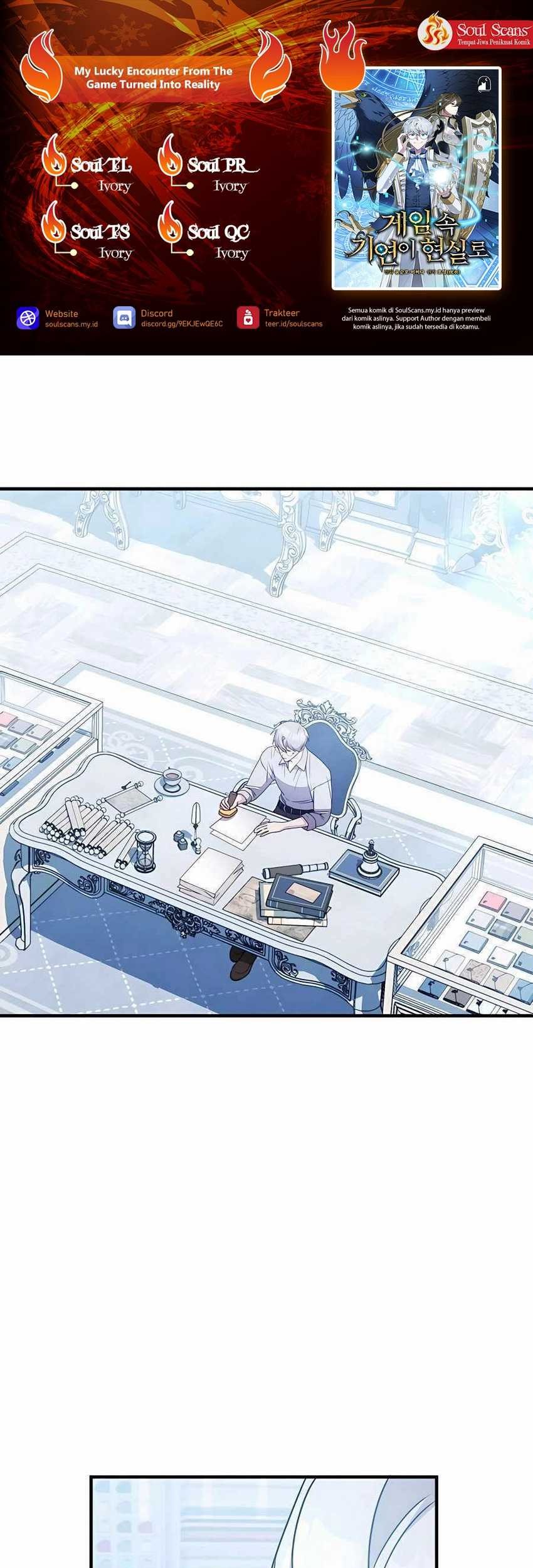 My Lucky Encounter From the Game Turned Into Reality Chapter 42 - halaman 1