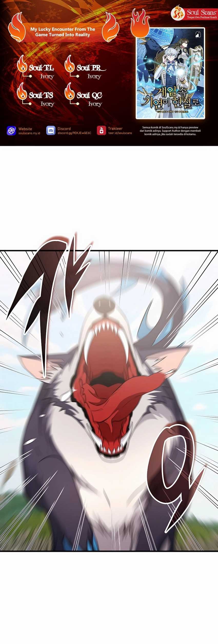 My Lucky Encounter From the Game Turned Into Reality Chapter 45 - halaman 1