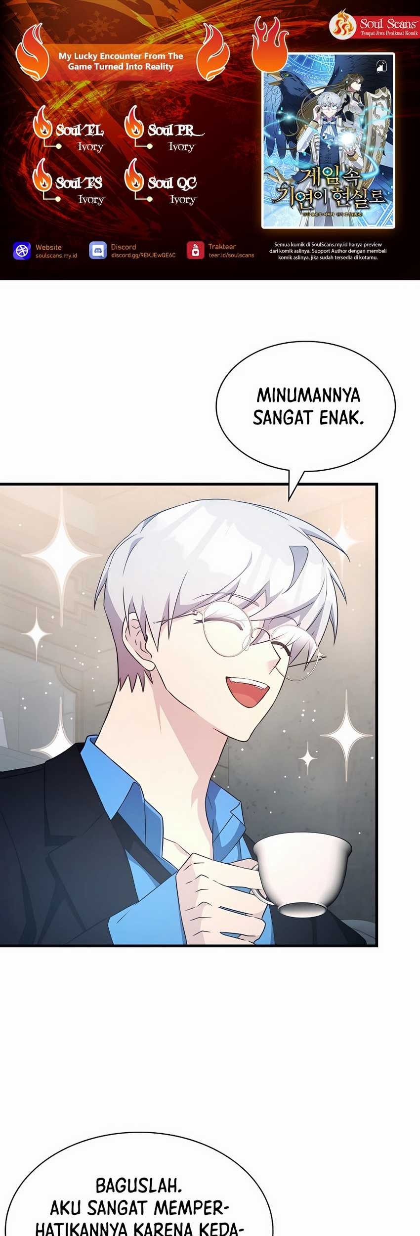 My Lucky Encounter From the Game Turned Into Reality Chapter 48 - halaman 1