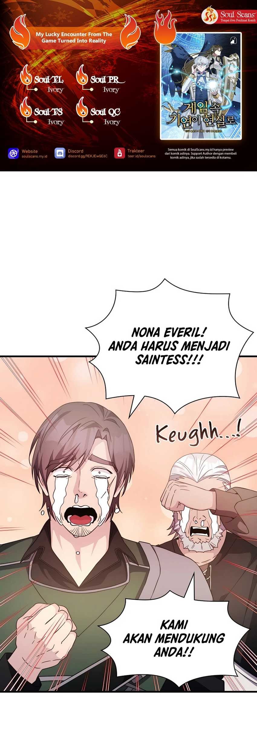 My Lucky Encounter From the Game Turned Into Reality Chapter 49 - halaman 1