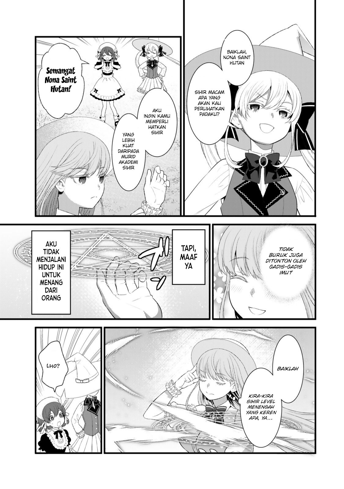 My Magic Never Misses: I Just Kept Casting Spells to Protect My Slow Life, and Before I Knew It, I Had Become the Saint of the Forest Chapter 3 - halaman 32