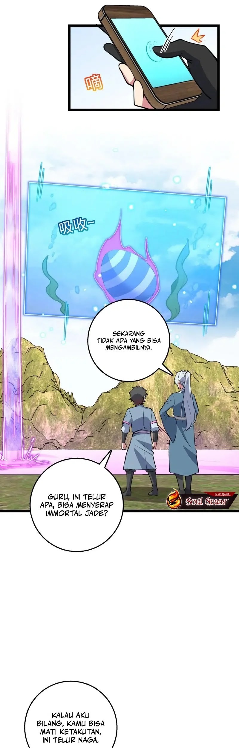 My Master Only Breaks Through Every Time the Limit Is Reached Chapter 105 - halaman 32