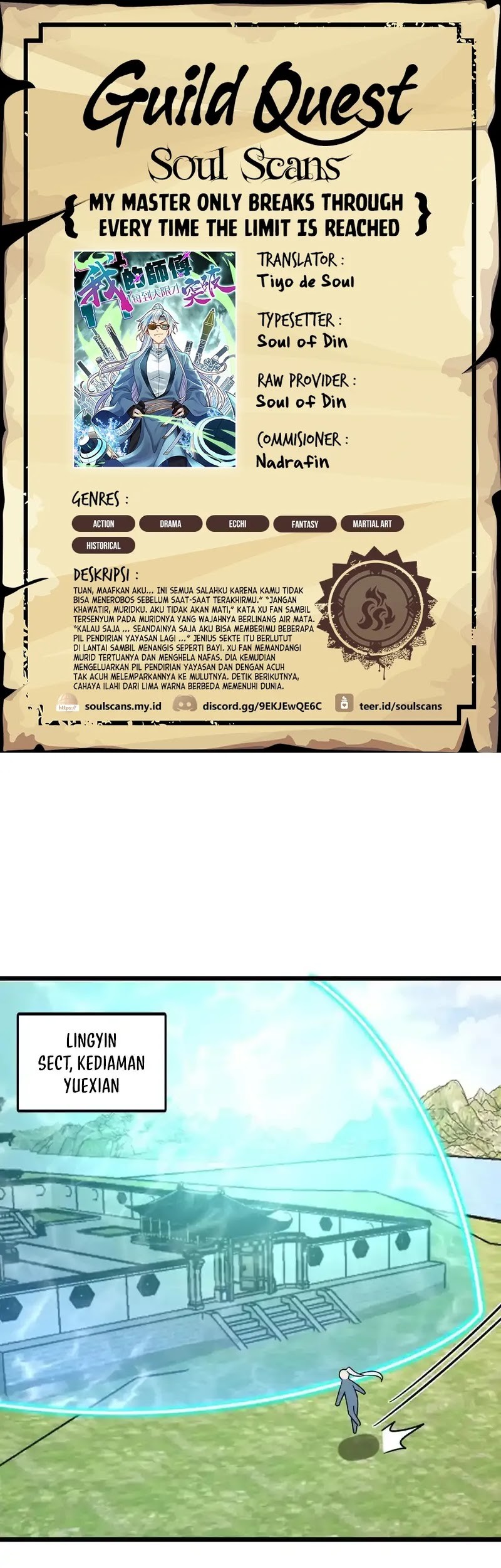 My Master Only Breaks Through Every Time the Limit Is Reached Chapter 111 - halaman 1