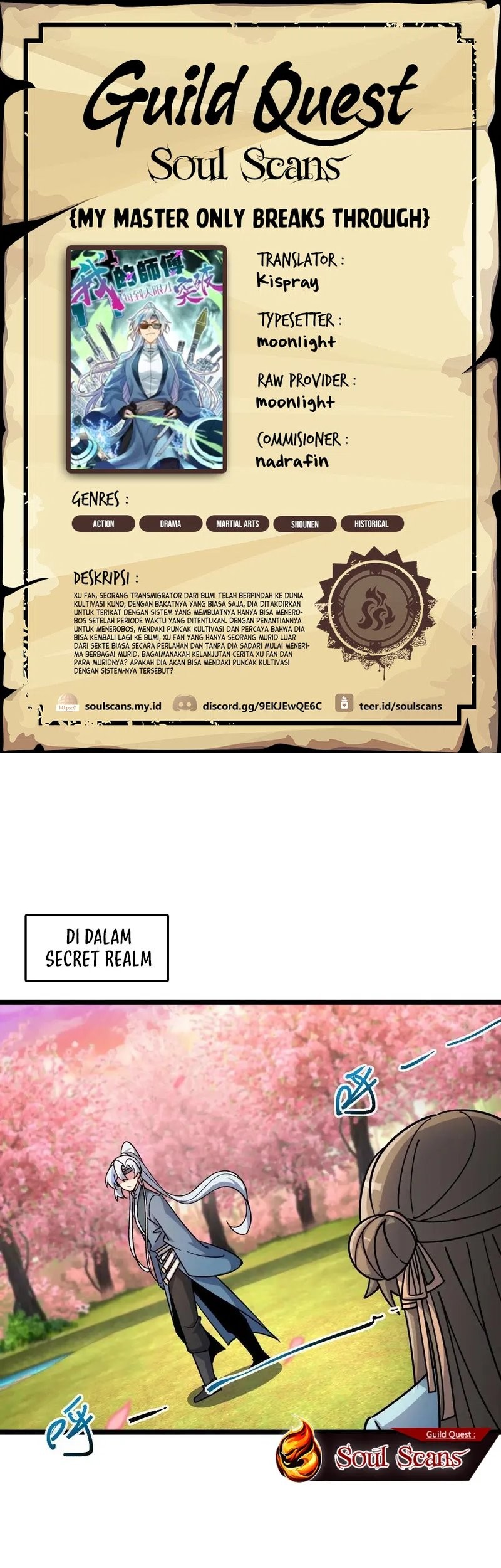 My Master Only Breaks Through Every Time the Limit Is Reached Chapter 120 - halaman 1