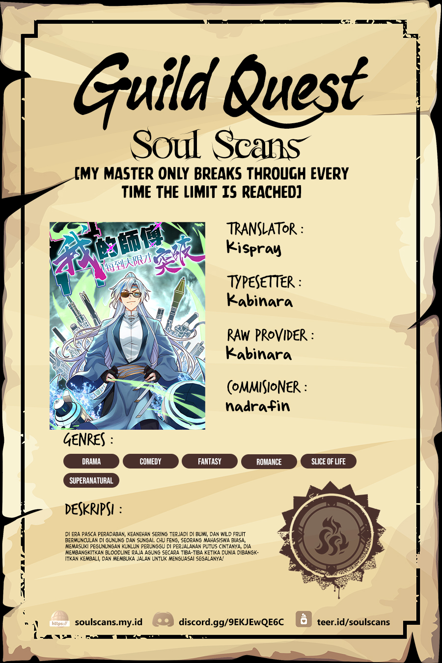 My Master Only Breaks Through Every Time the Limit Is Reached Chapter 145 - halaman 1