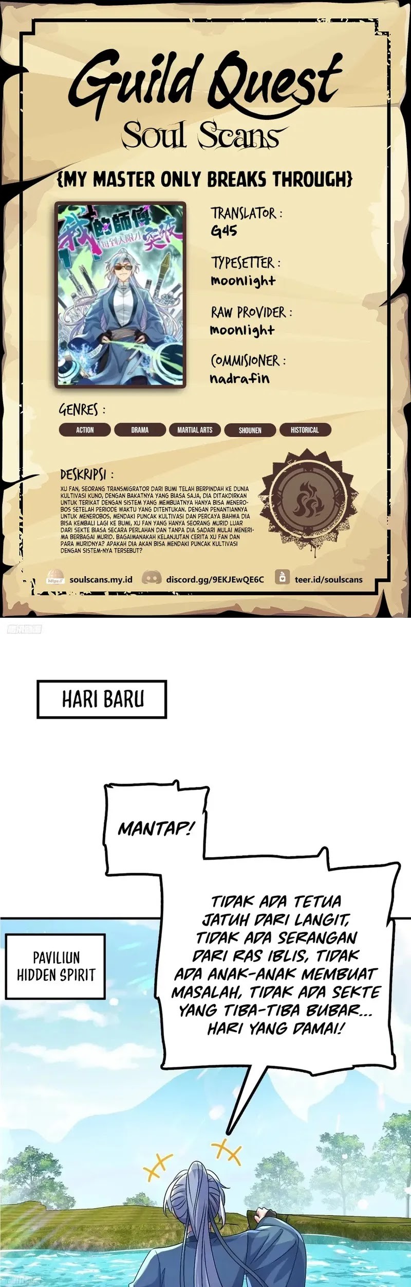 My Master Only Breaks Through Every Time the Limit Is Reached Chapter 149 - halaman 1