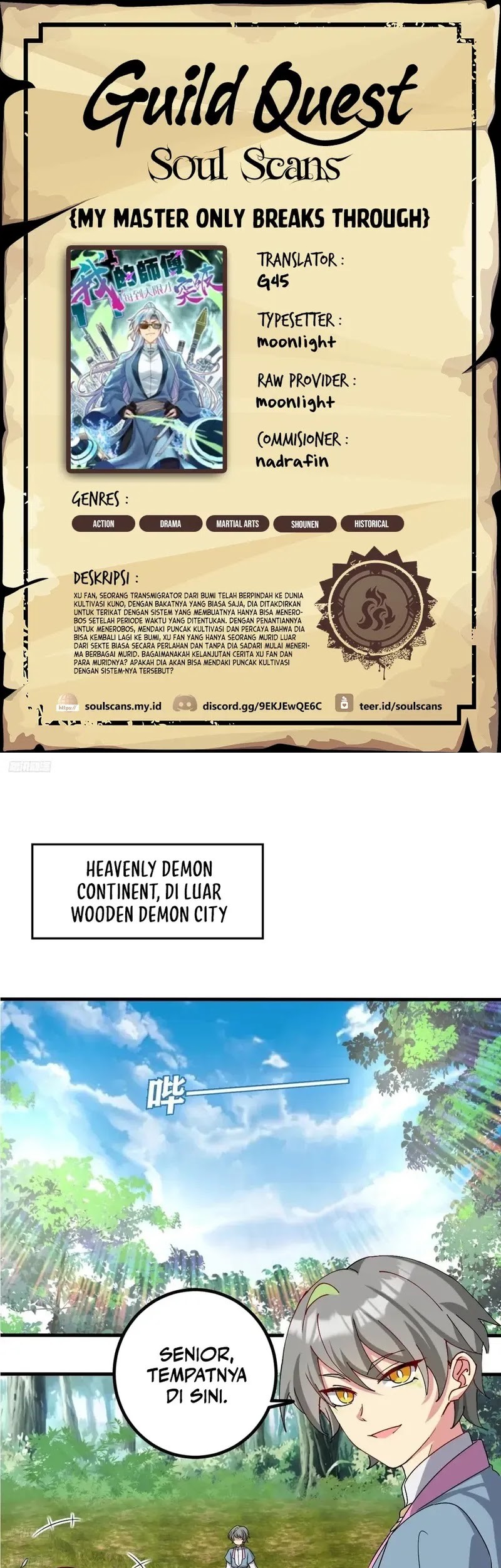 My Master Only Breaks Through Every Time the Limit Is Reached Chapter 150 - halaman 1