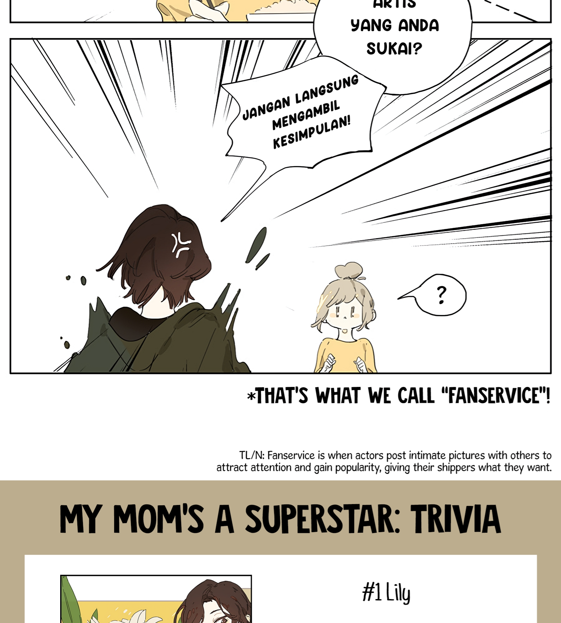My Mom's a Superstar Chapter 1 - halaman 18
