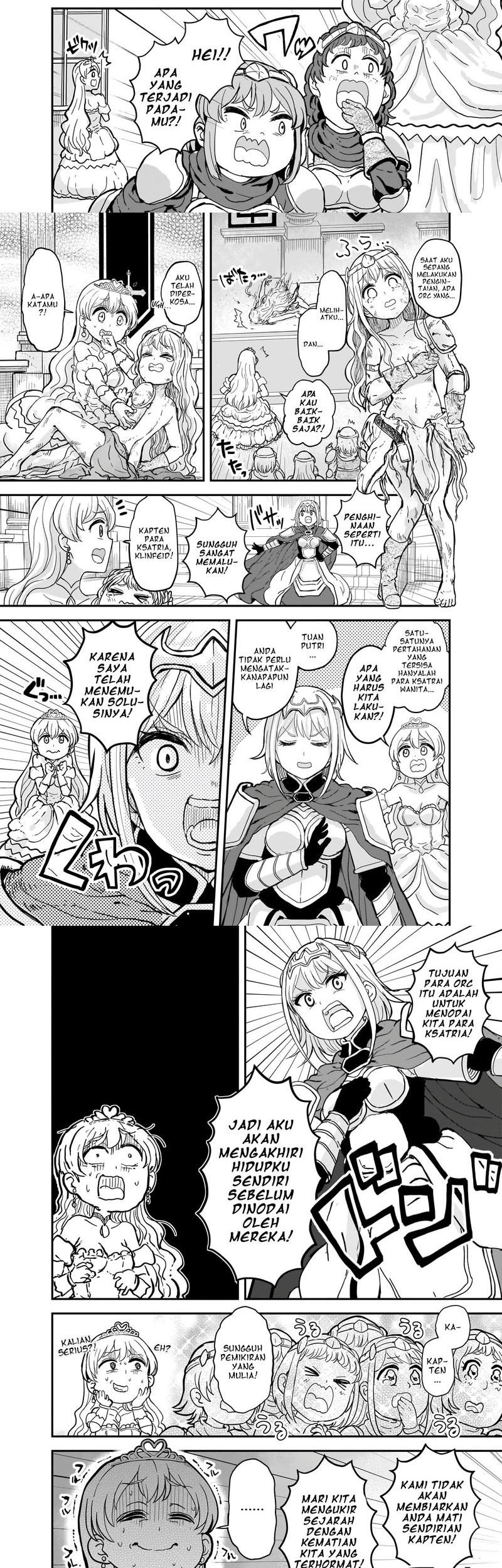 “My Princess You Must Die!” Said the Female Knight Chapter 1 - halaman 2
