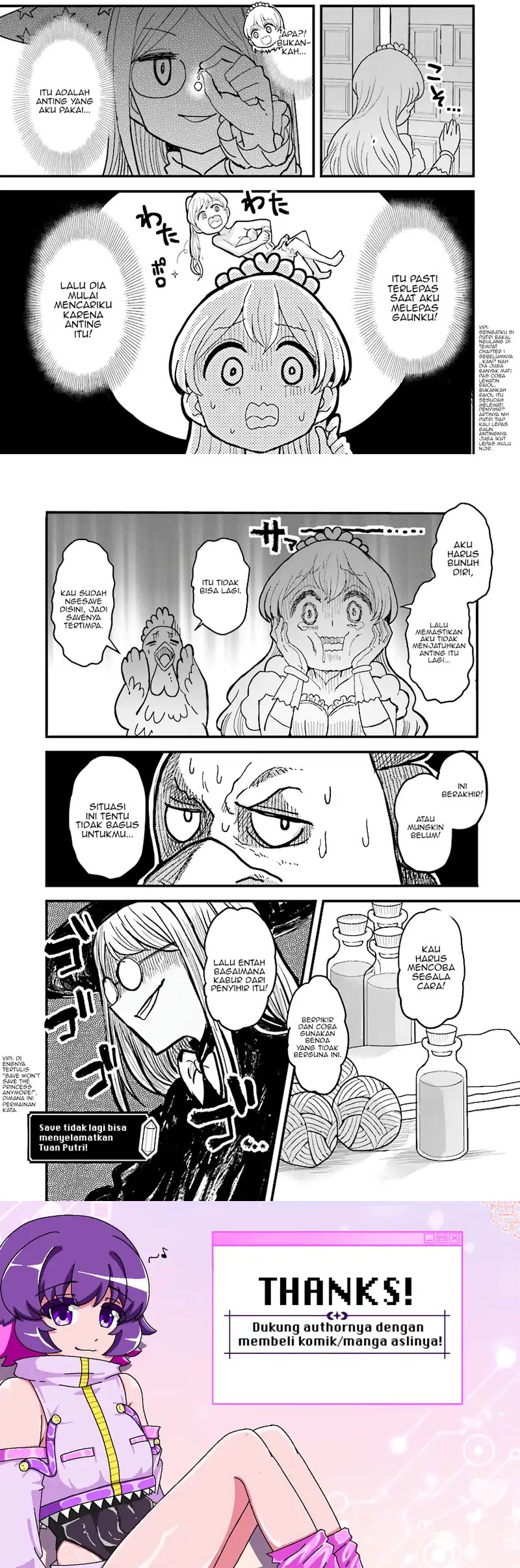 “My Princess You Must Die!” Said the Female Knight Chapter 5.2 - halaman 4