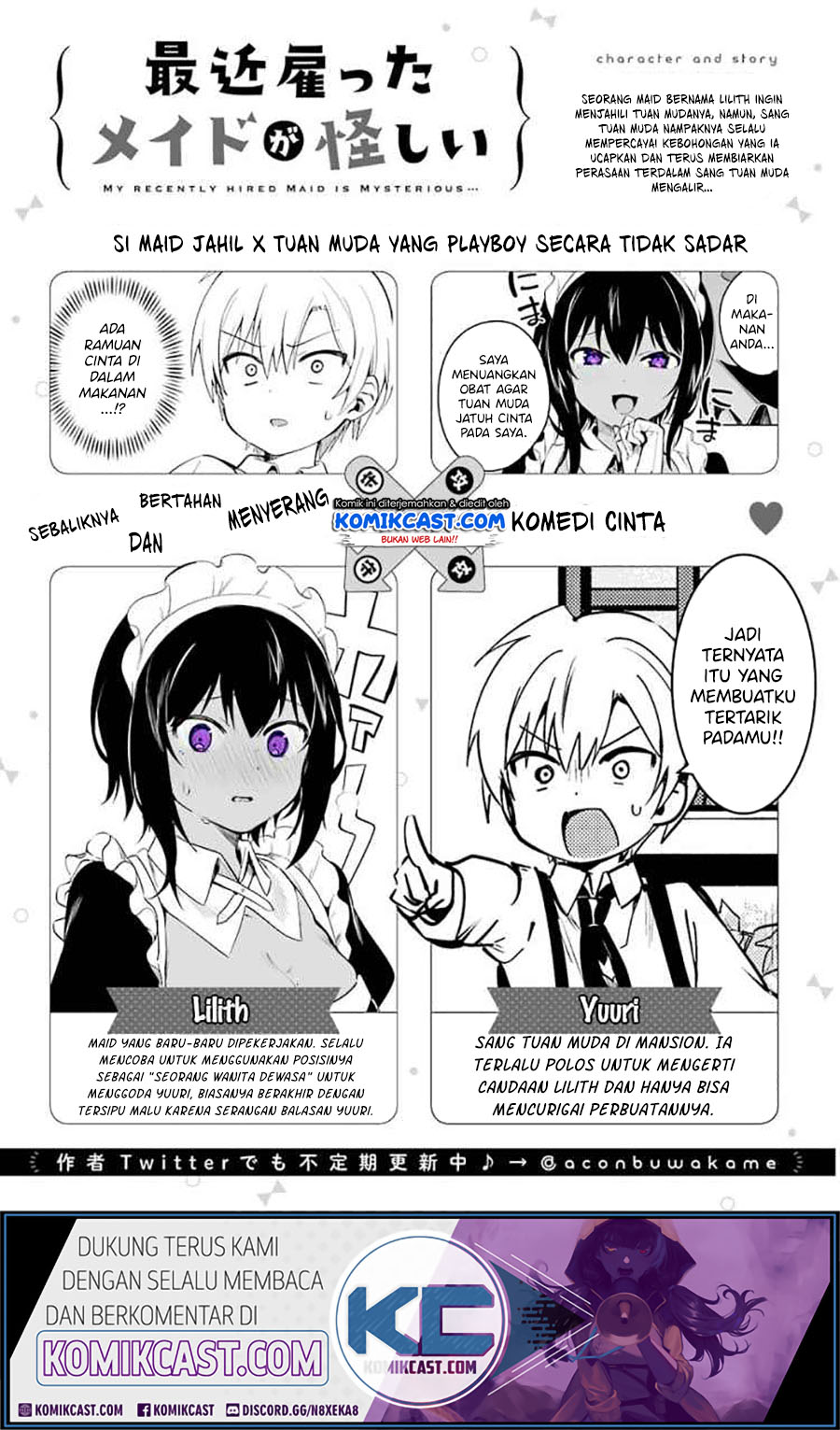 My Recently Hired Maid Is Suspicious Chapter 3 - halaman 2
