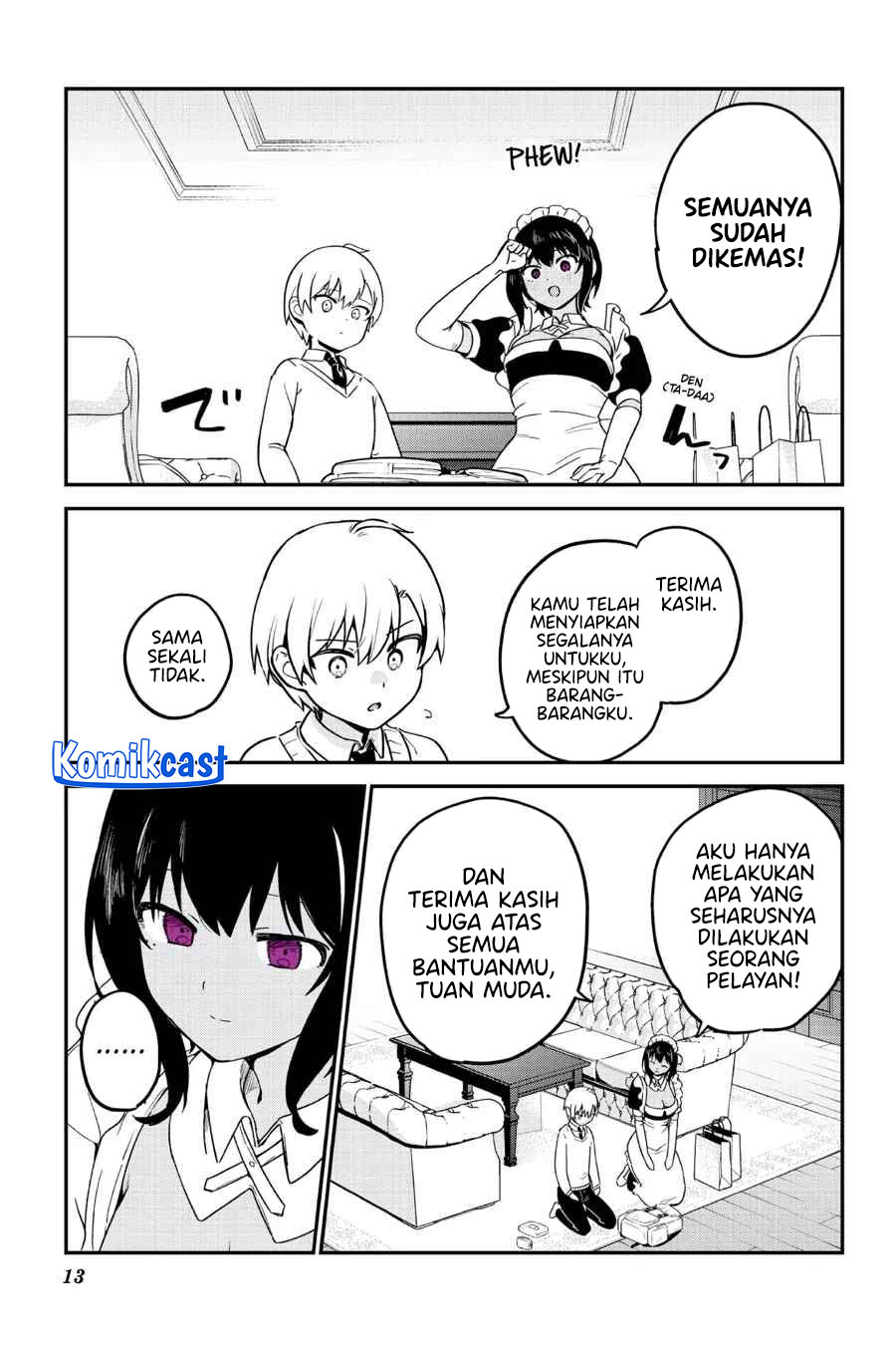My Recently Hired Maid Is Suspicious Chapter 50 - halaman 13