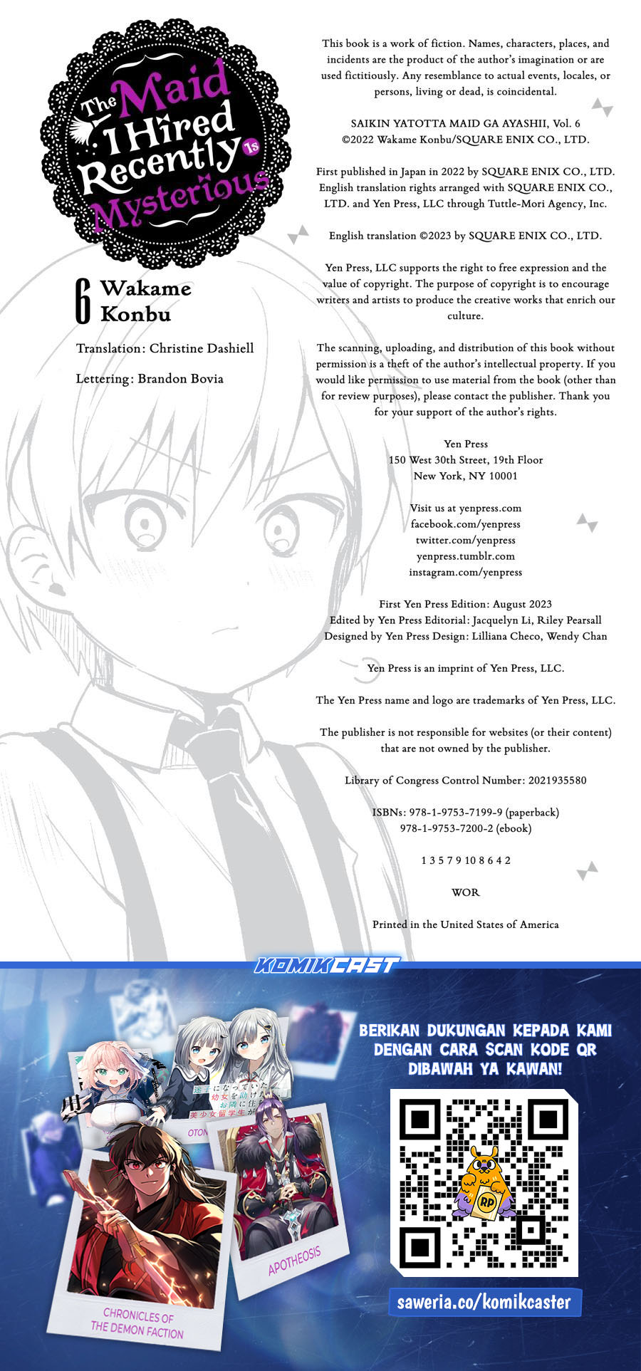 My Recently Hired Maid Is Suspicious Chapter 55.5 - halaman 11