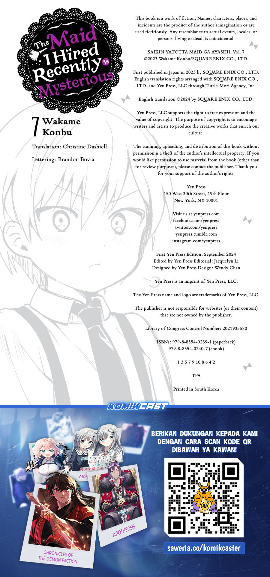My Recently Hired Maid Is Suspicious Chapter 62 - halaman 19