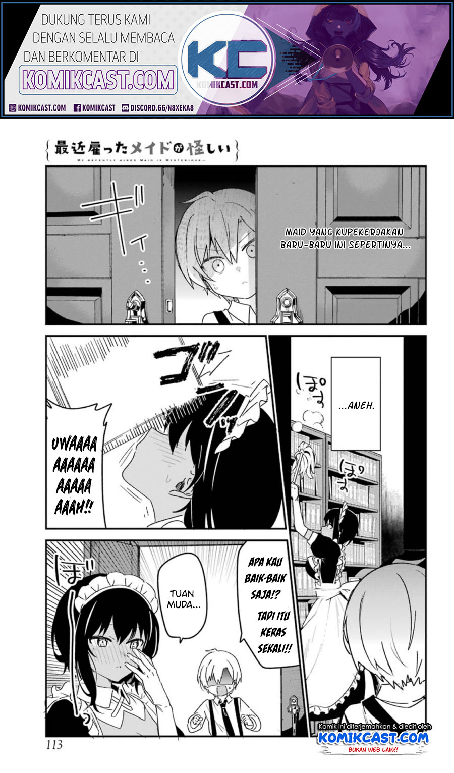 My Recently Hired Maid Is Suspicious Chapter 9 - halaman 4