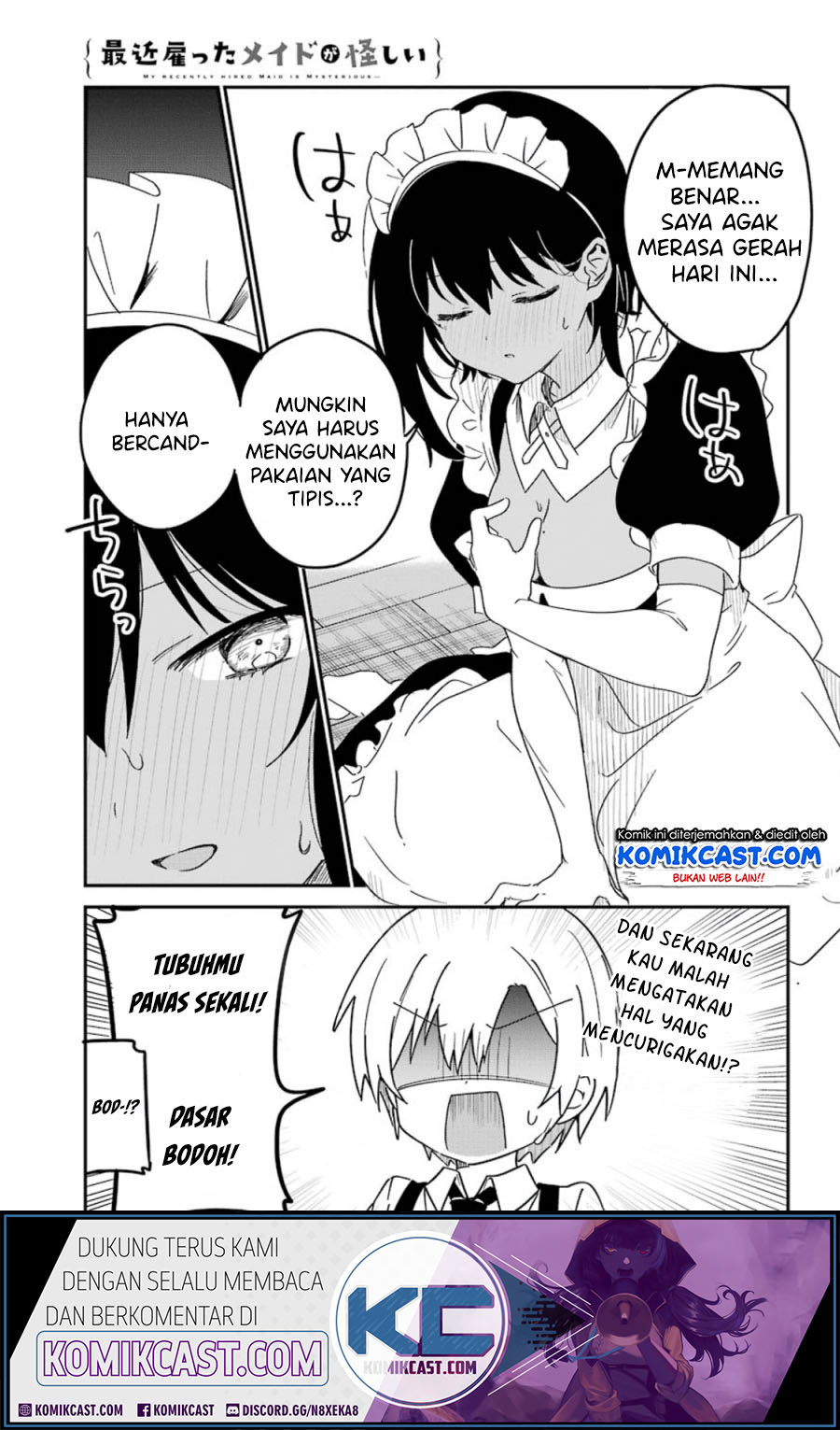 My Recently Hired Maid Is Suspicious Chapter 9 - halaman 8