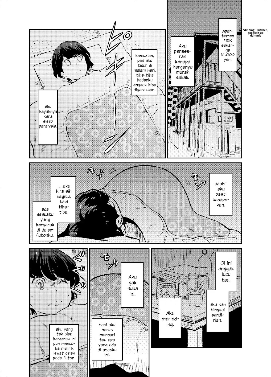 My Roommate Isn’t From This World Chapter 1 - halaman 1