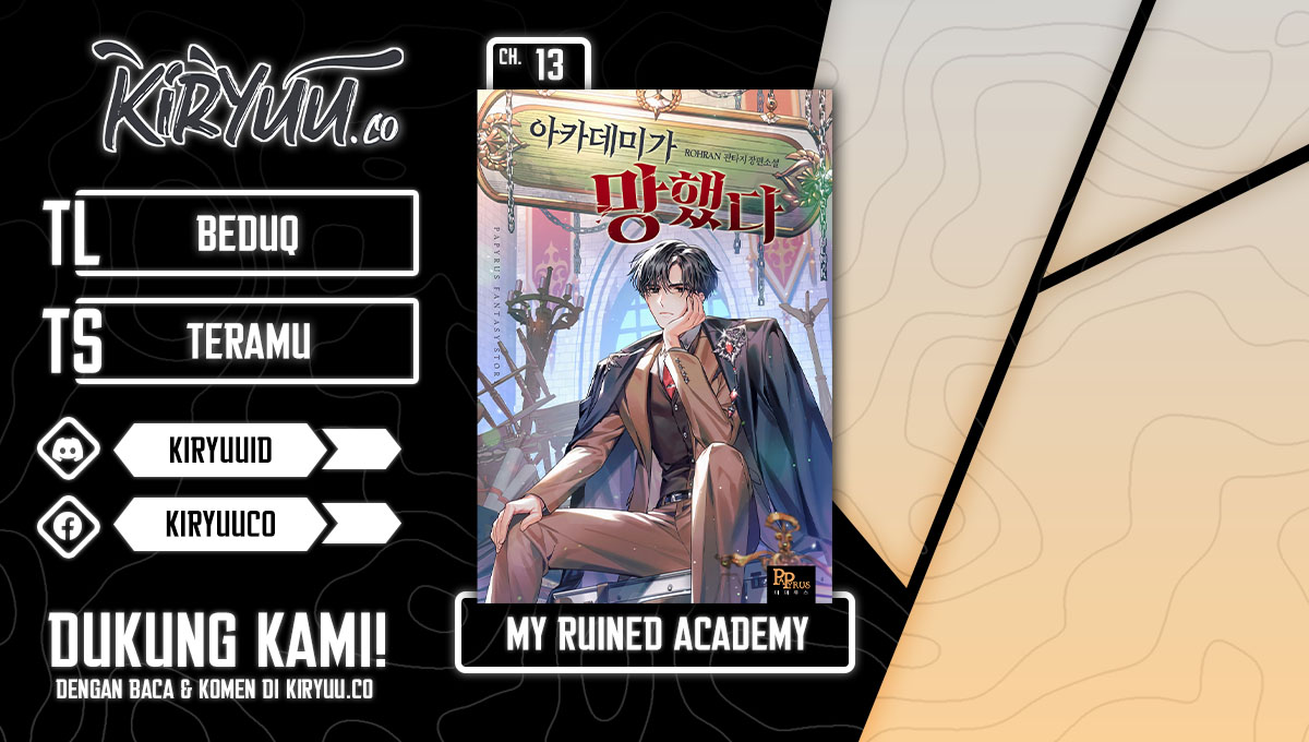 My Ruined Academy Life Chapter 13 - halaman 1