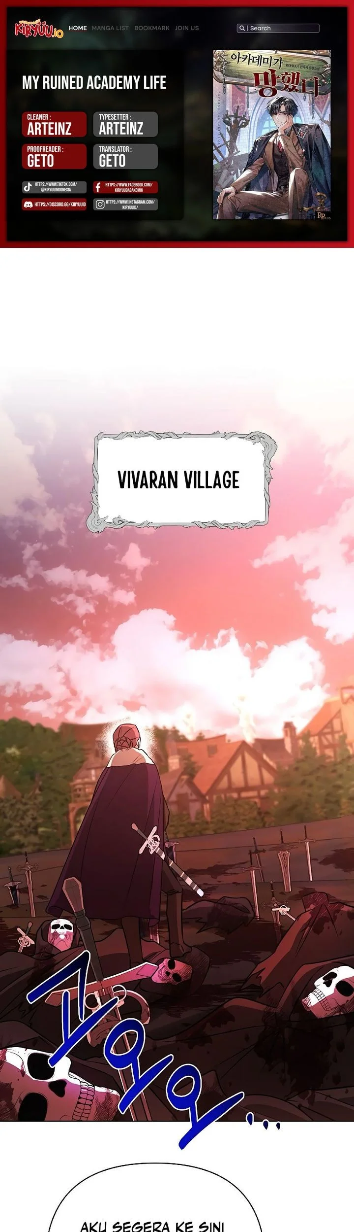 My Ruined Academy Life Chapter 48 - halaman 1