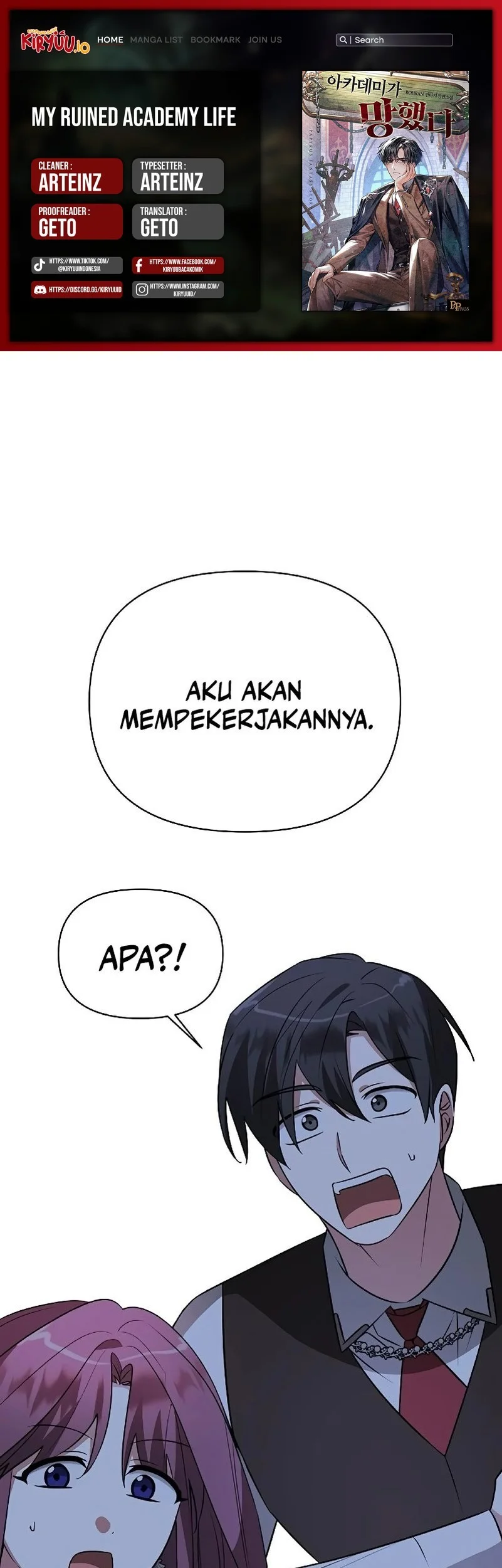 My Ruined Academy Life Chapter 51 - halaman 1