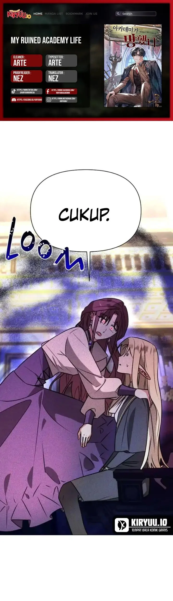 My Ruined Academy Life Chapter 63 - halaman 1